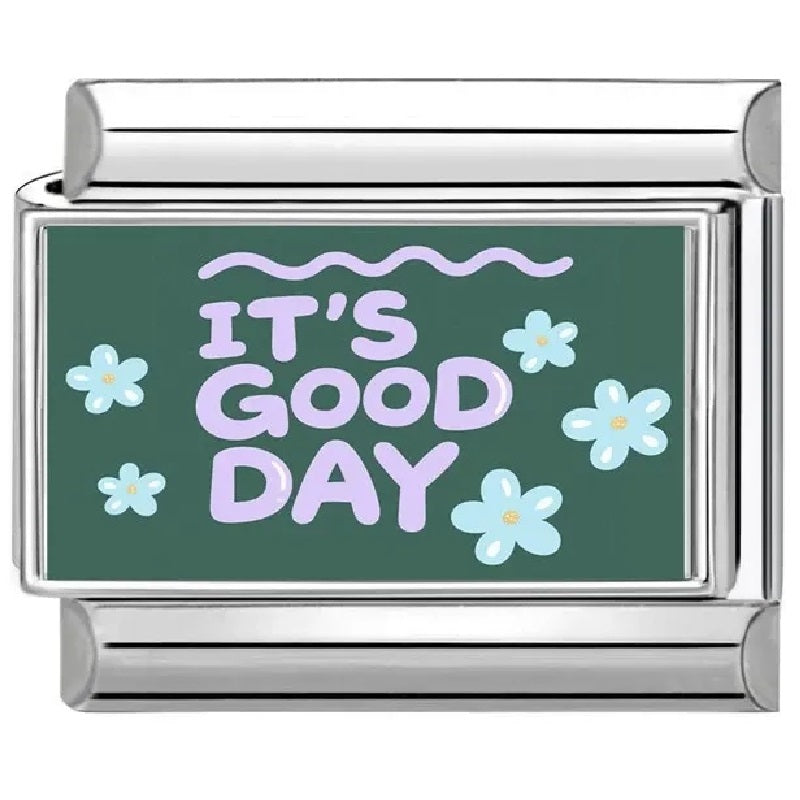 Italian Charm Integrated Symbol Links – Single Stainless Steel Charm