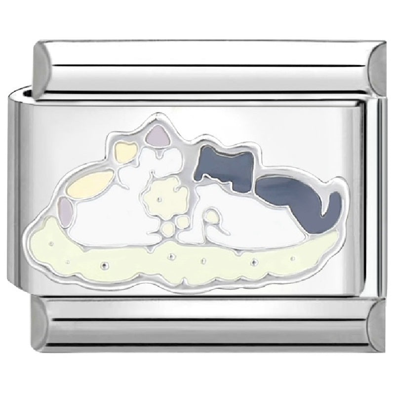 Italian Charm Integrated Symbol Links – Single Stainless Steel Charm