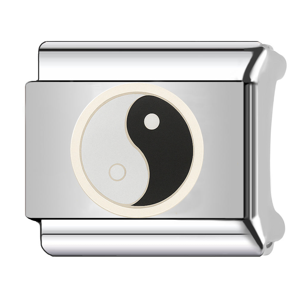 Italian Charm Integrated Symbol Links – Single Stainless Steel Charm