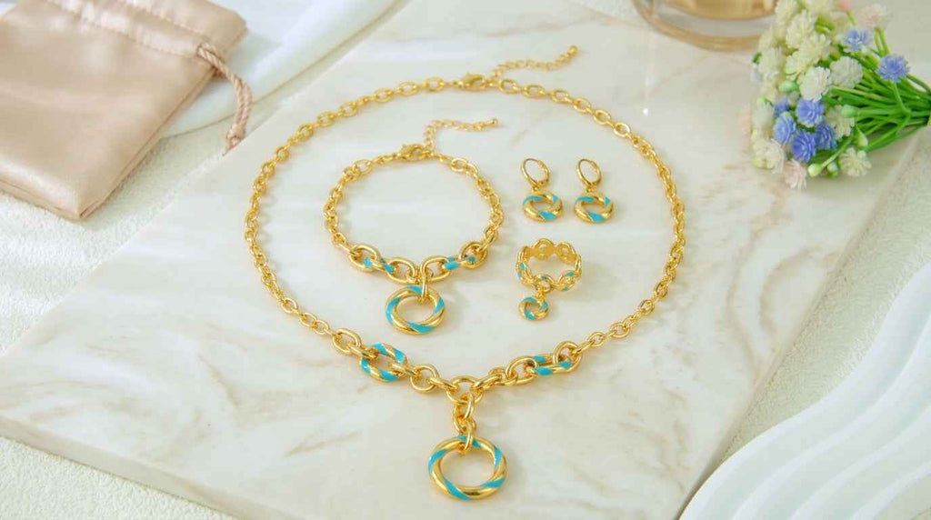 Royal Circular Motif Jewelry Set
