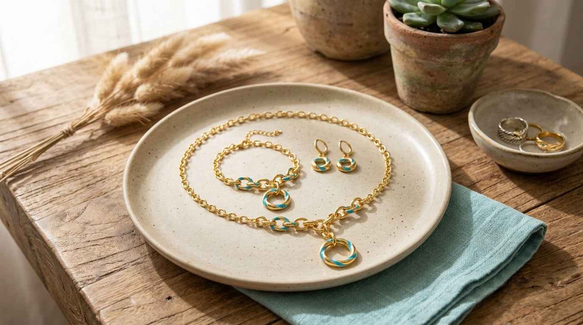 Royal Circular Motif Jewelry Set