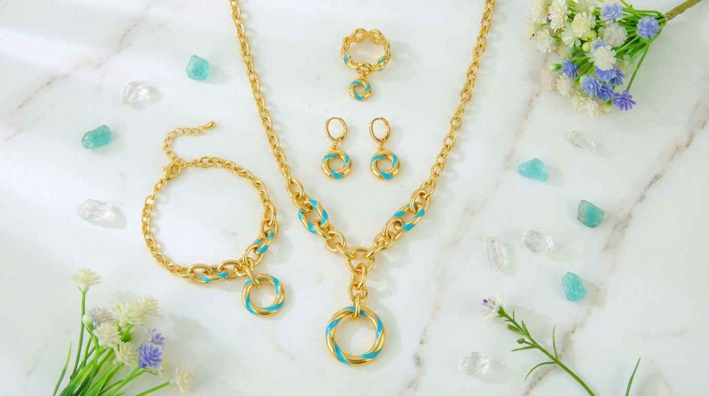 Royal Circular Motif Jewelry Set
