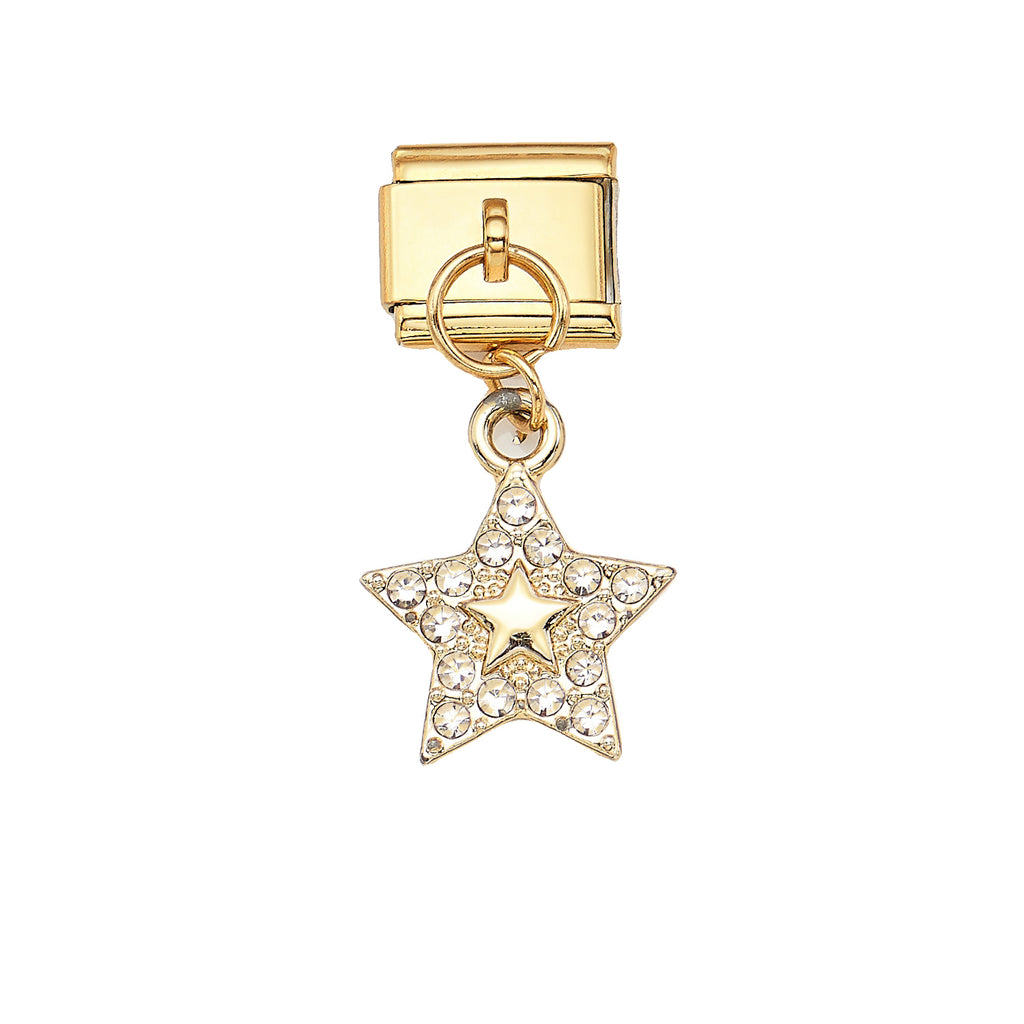 Italian Charm Dangle Links – Single Stainless Steel Charm