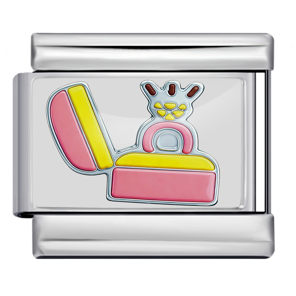 Italian Charm Integrated Symbol Links – Single Stainless Steel Charm