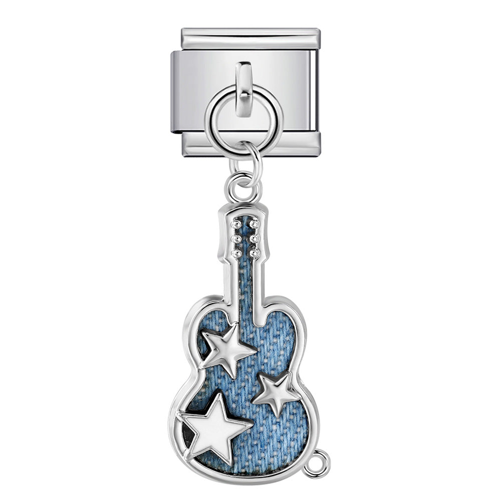 Italian Charm Dangle Links – Single Stainless Steel Charm