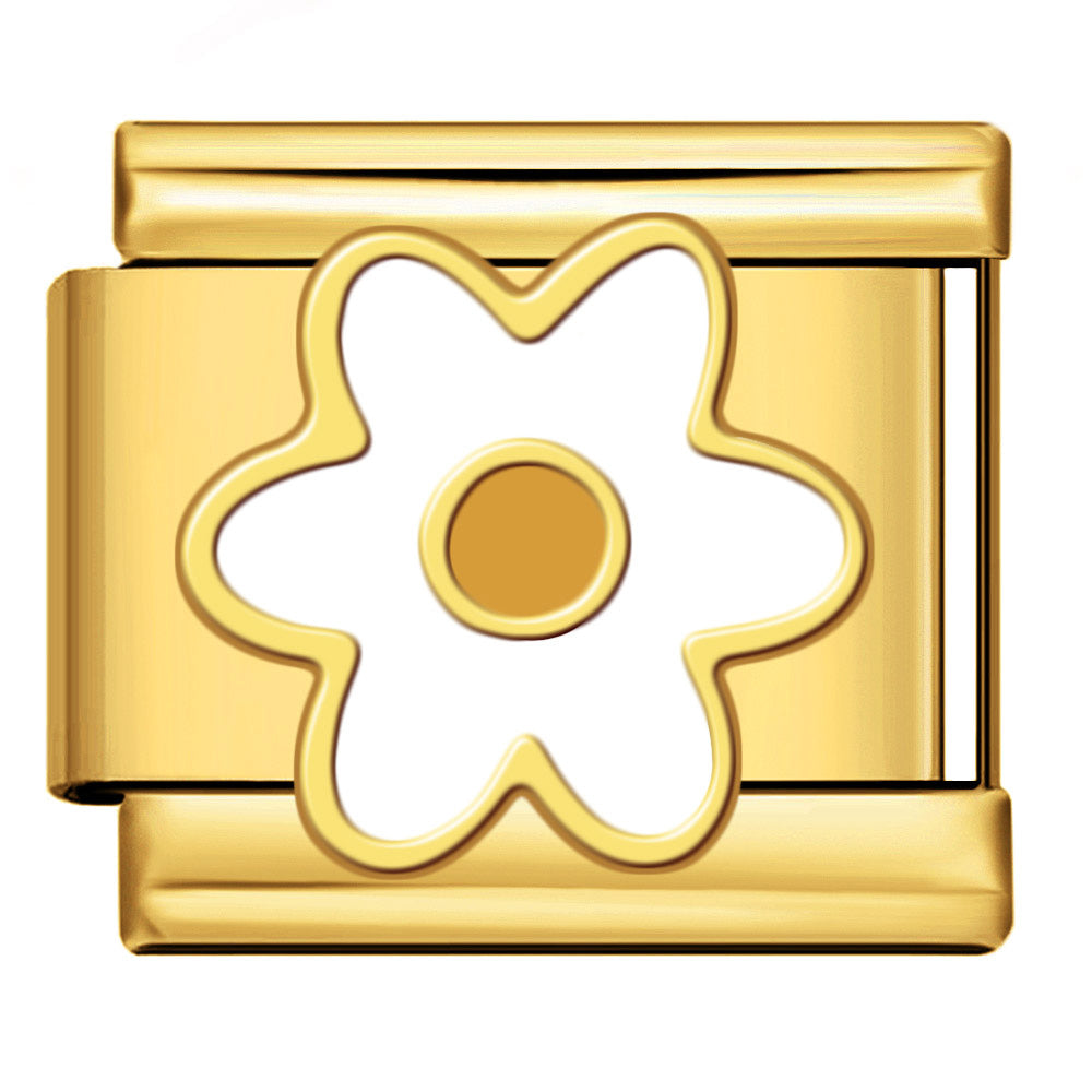 Italian Charm Integrated Symbol Links – Single Stainless Steel Charm