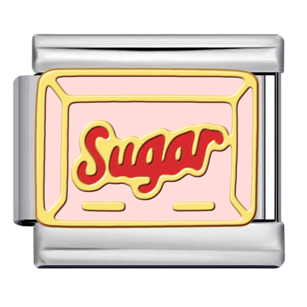 Italian Charm Integrated Symbol Links – Single Stainless Steel Charm