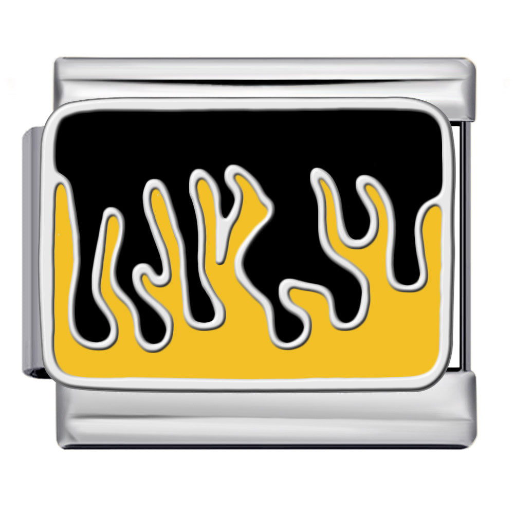 Italian Charm Integrated Symbol Links – Single Stainless Steel Charm