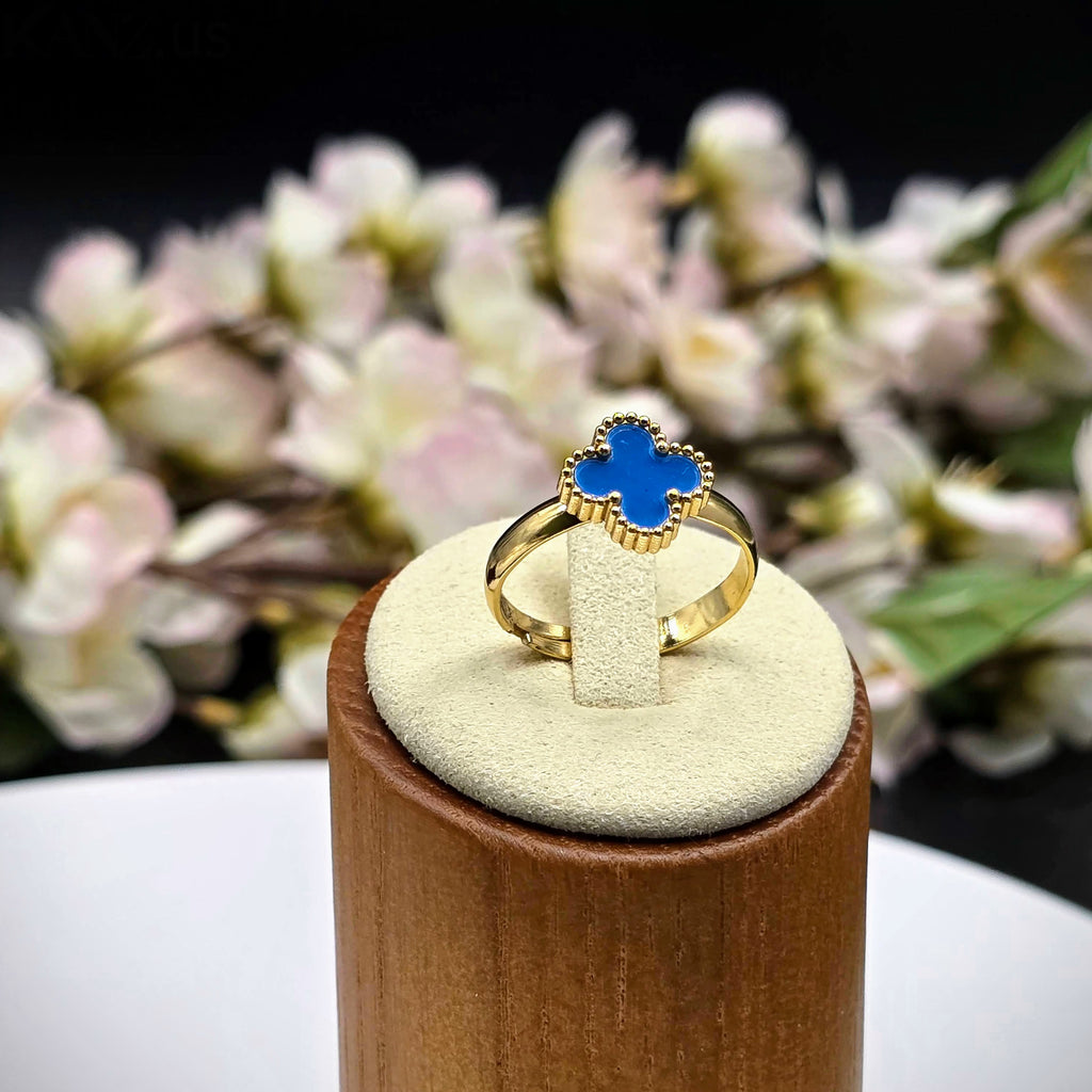 Enamel Stainless Steel Adjustable Ring