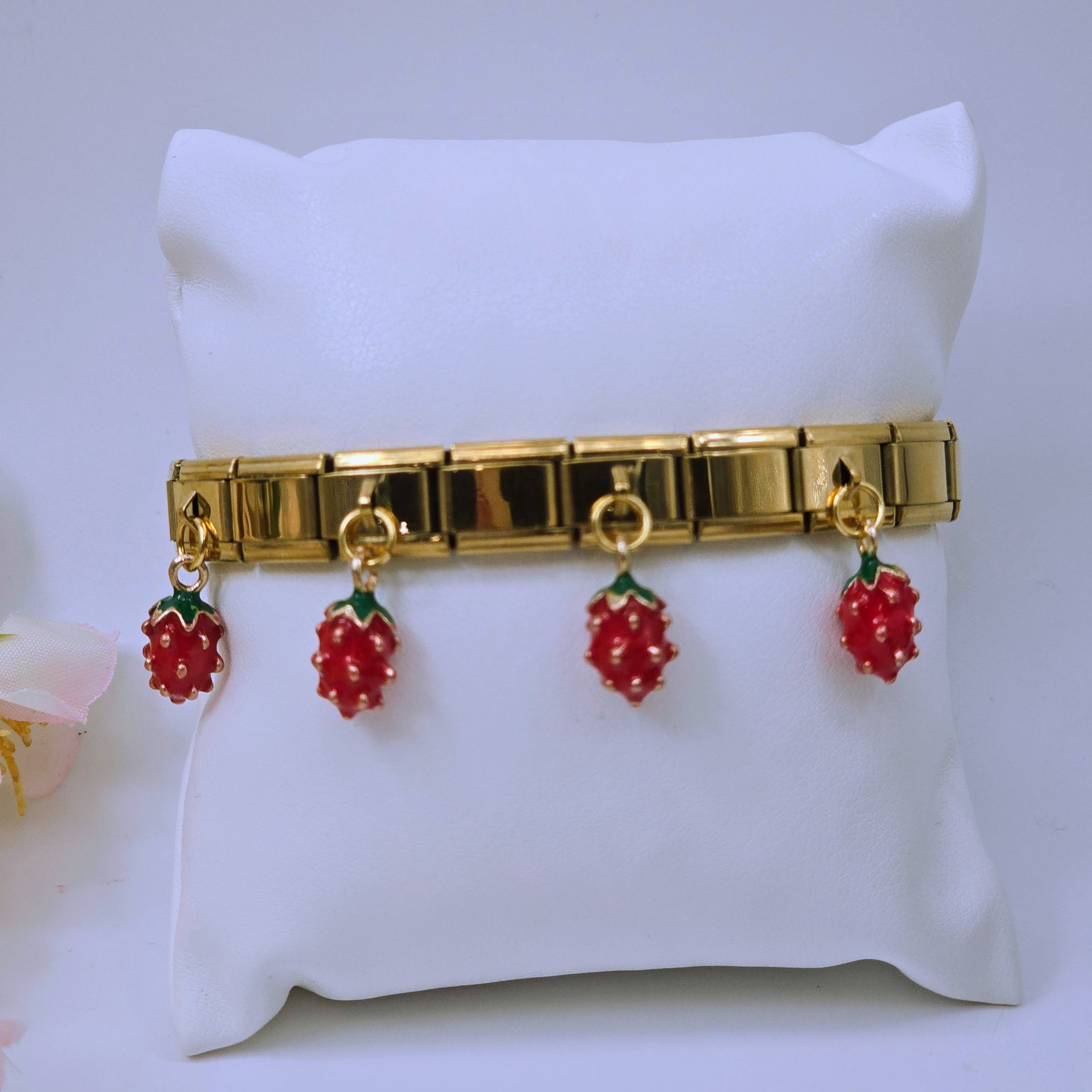 Pre-Designed Italian Charm Stainless Steel Bracelet