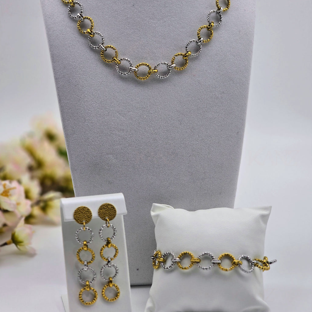 The Harmony Stainless Steel Link Trio