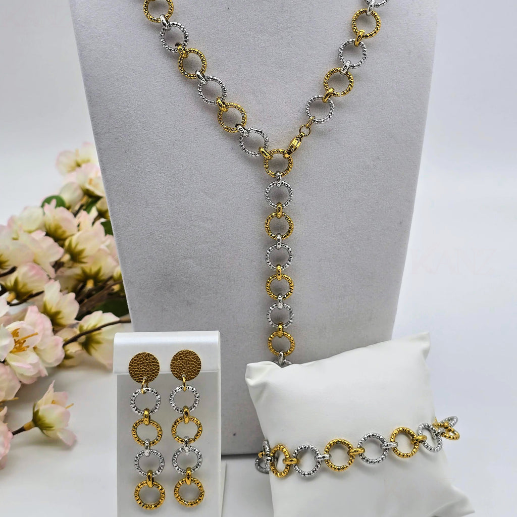 The Harmony Stainless Steel Link Trio
