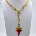 Liquid Passion Toggle Stainless Steel Necklace