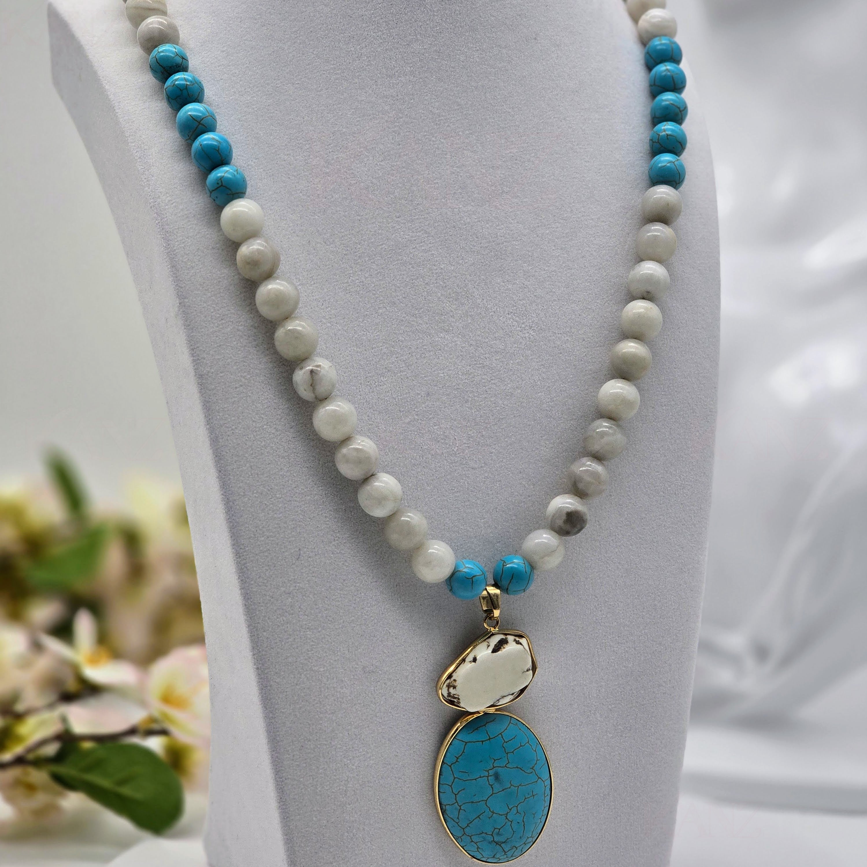 Sky-Earth Fusion Focal Necklace