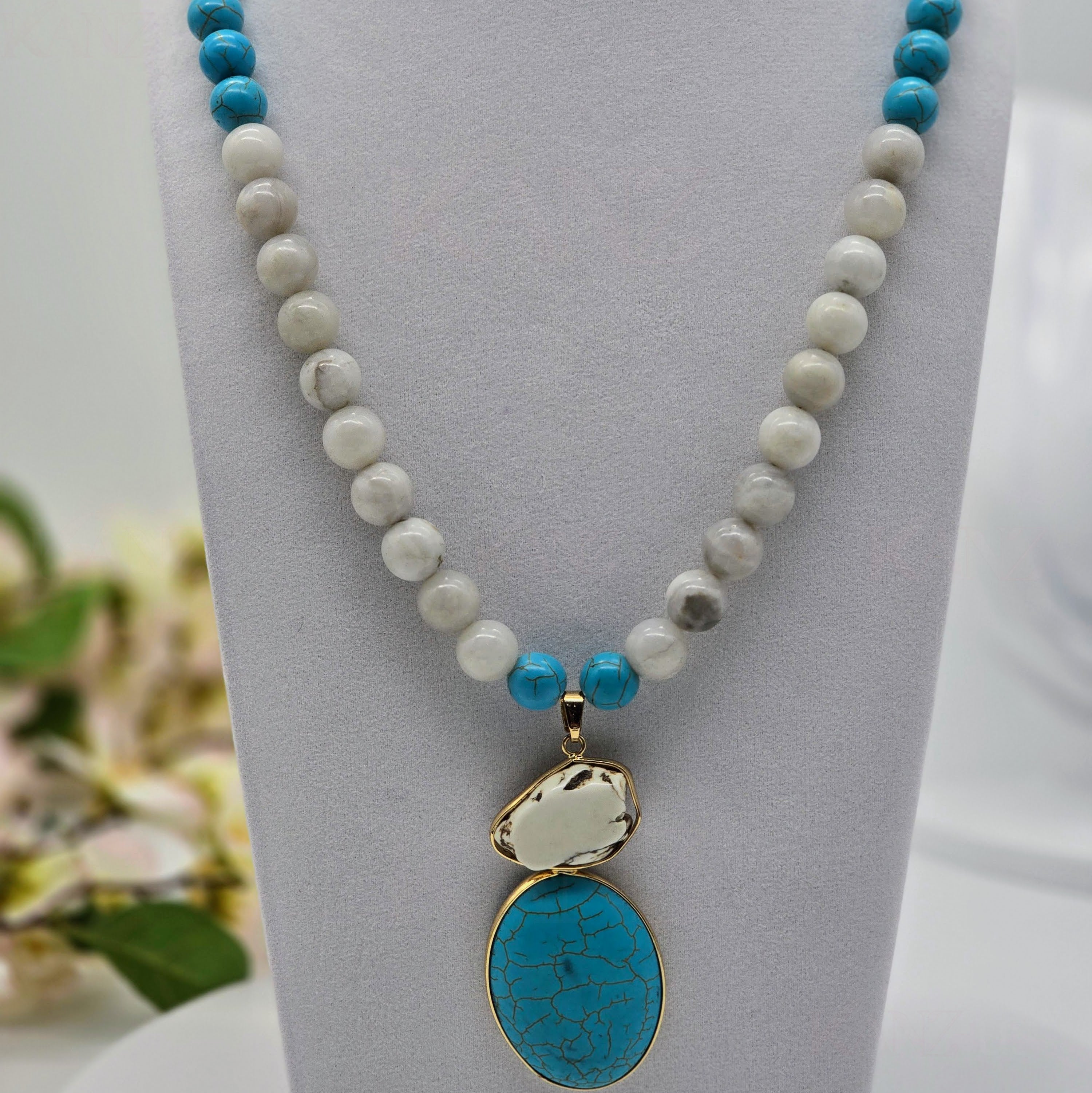 Sky-Earth Fusion Focal Necklace