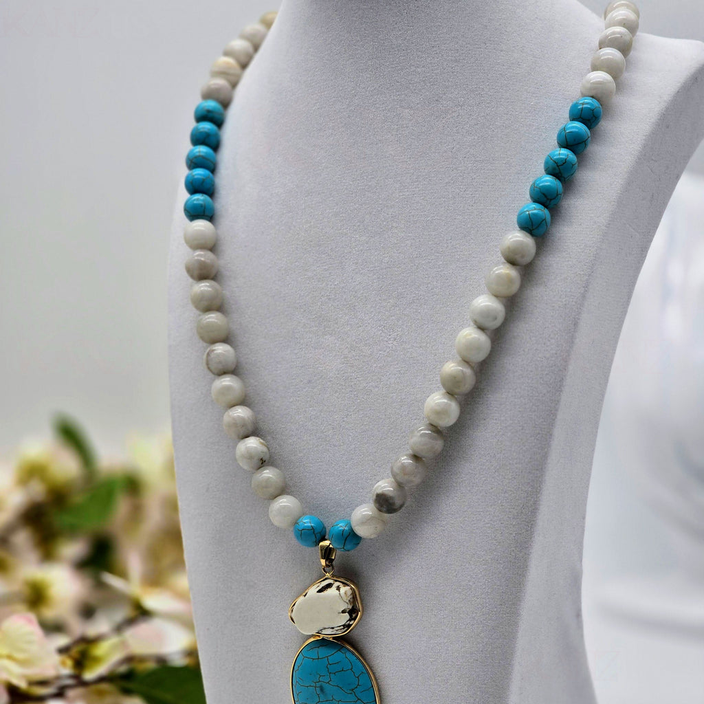 Sky-Earth Fusion Focal Necklace