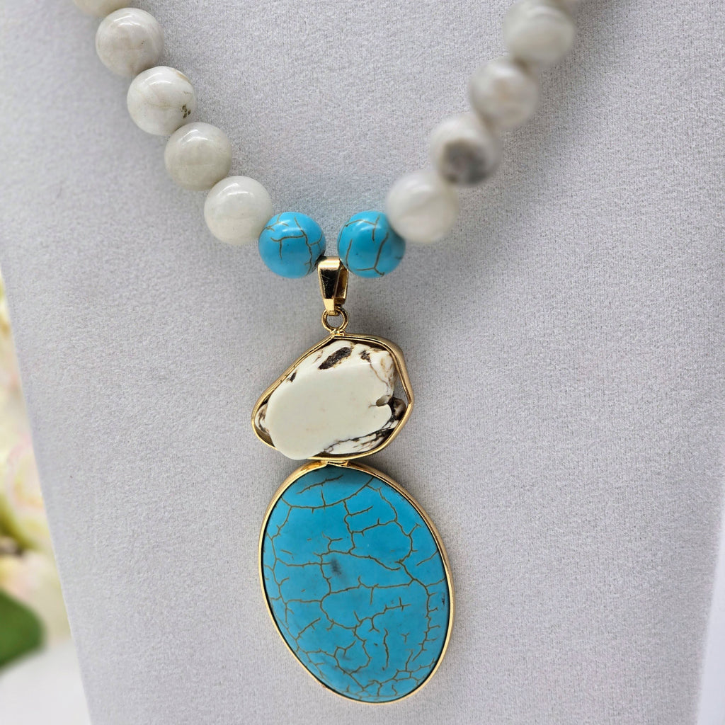 Sky-Earth Fusion Focal Necklace