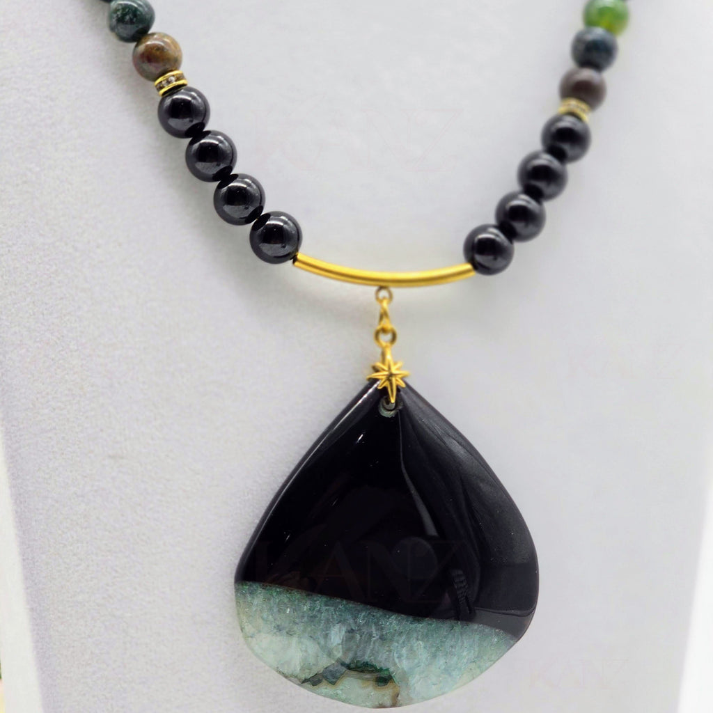 Verdant Echo Focal Necklace