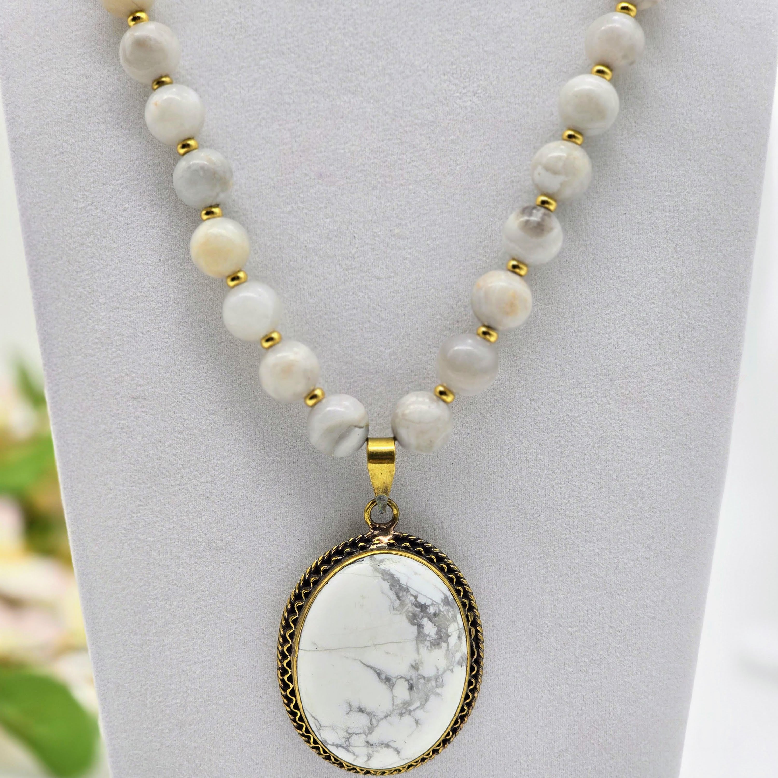 Lunar Drift Focal Necklace