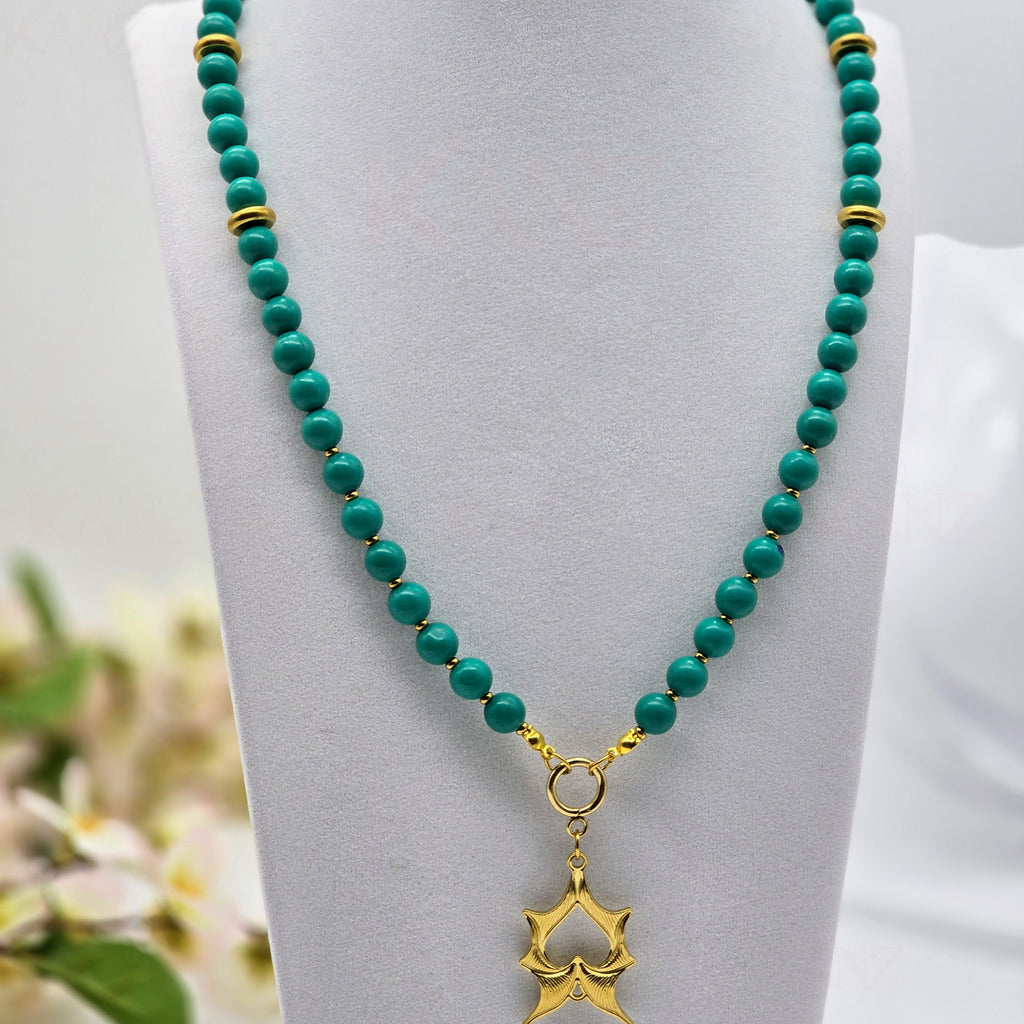 Azure Horizon Focal Necklace