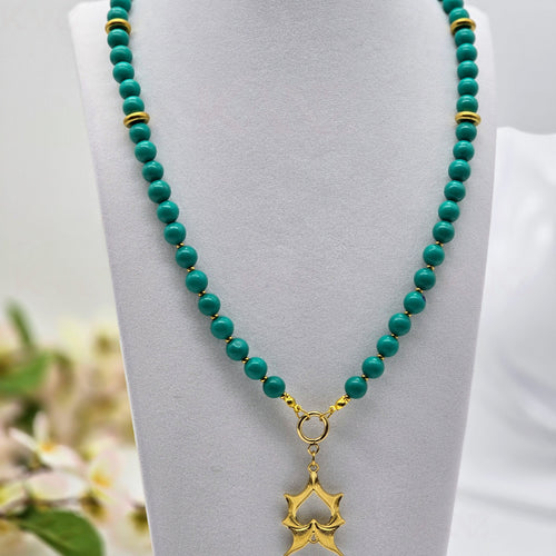 Azure Horizon Focal Necklace