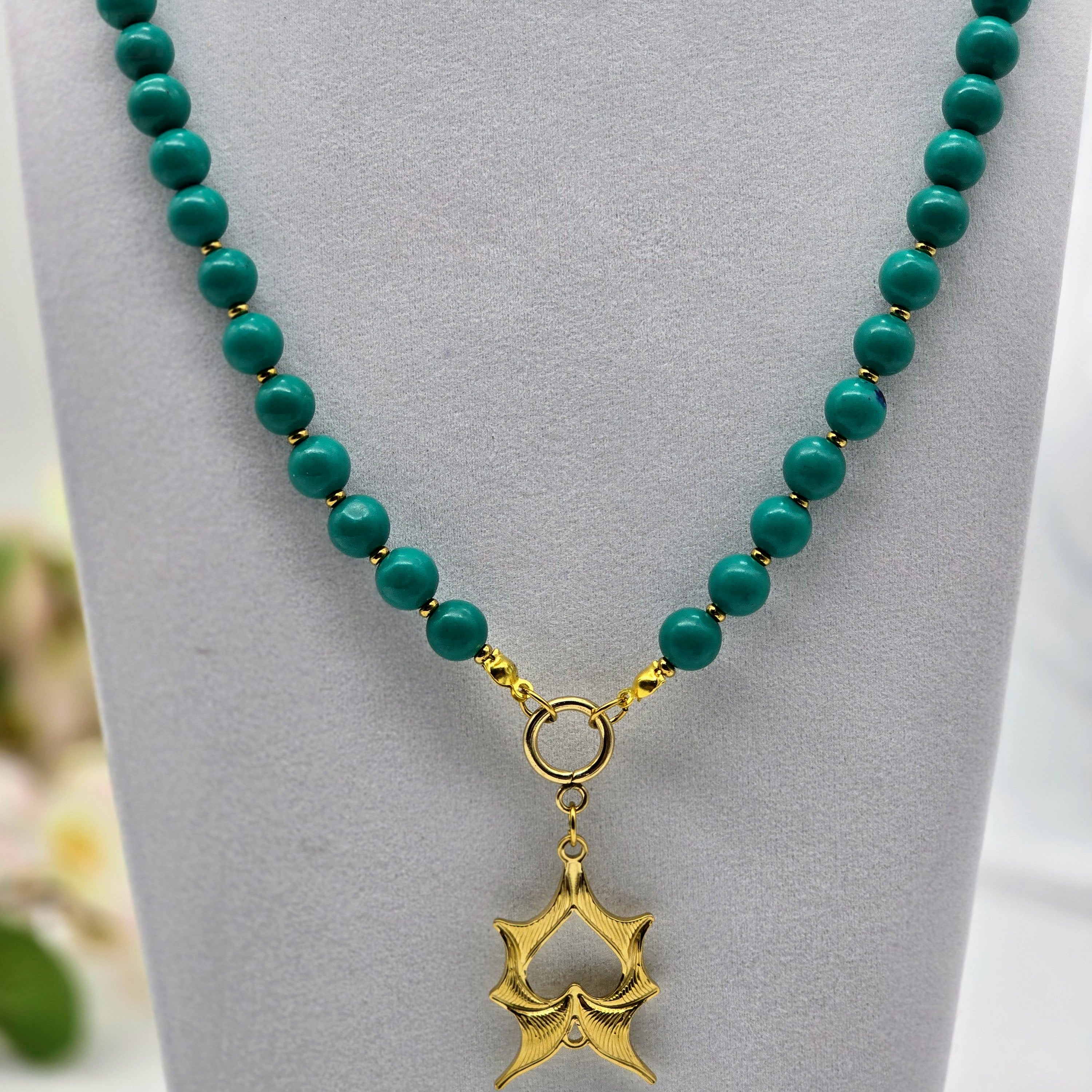 Azure Horizon Focal Necklace