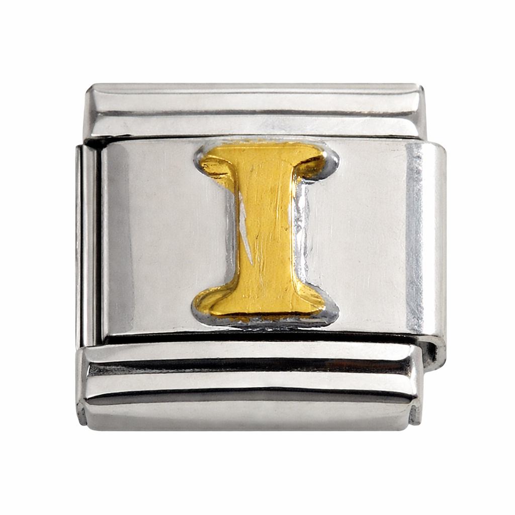 Italian Charm Letter Links – Single Stainless Steel Charm