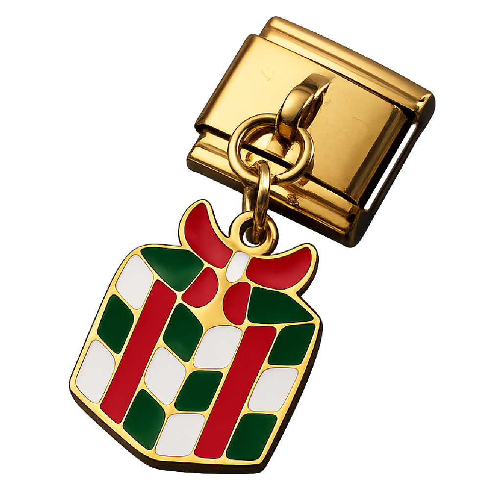 Italian Charm Dangle Links – Single Stainless Steel Charm