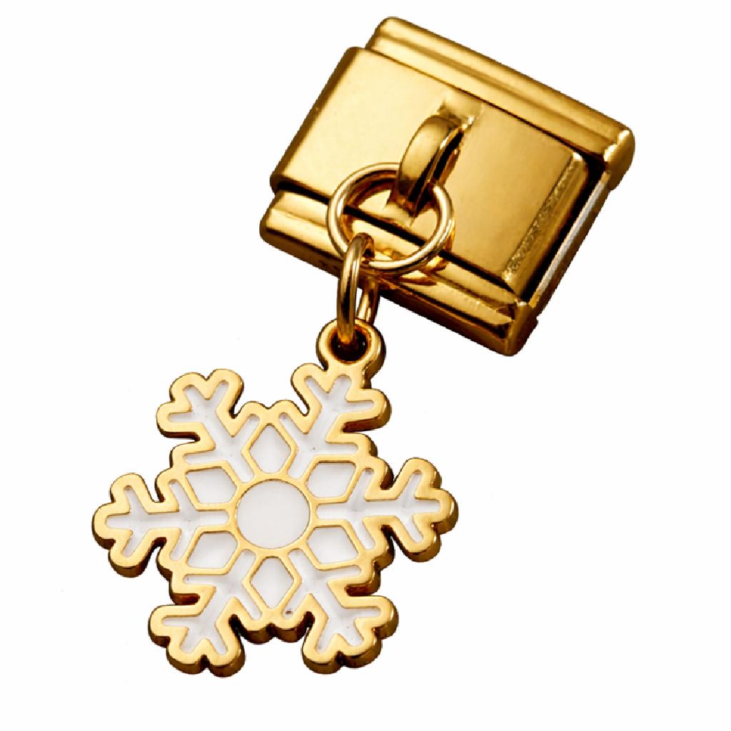 Italian Charm Dangle Links – Single Stainless Steel Charm