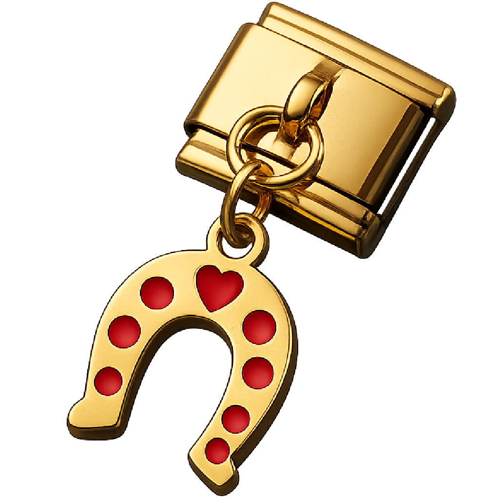 Italian Charm Dangle Links – Single Stainless Steel Charm