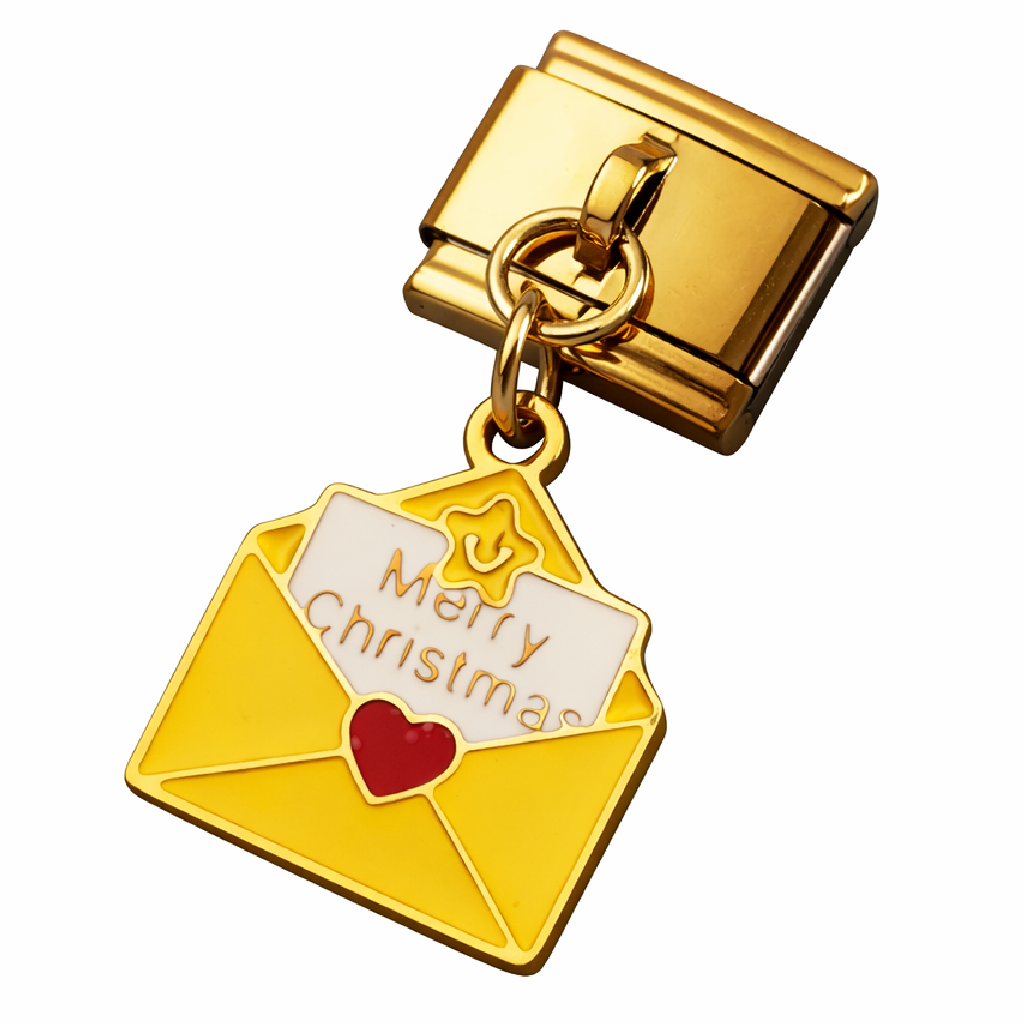 Italian Charm Dangle Links – Single Stainless Steel Charm