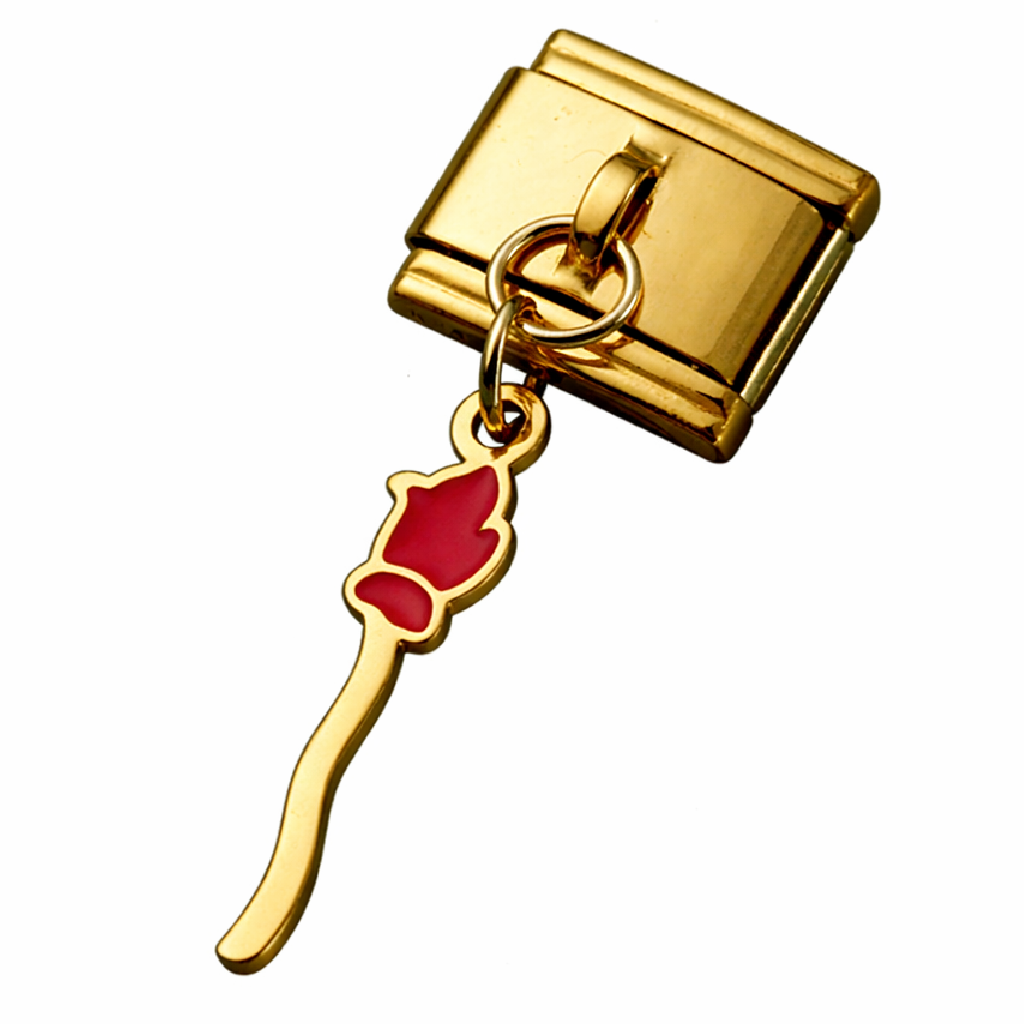 Italian Charm Dangle Links – Single Stainless Steel Charm